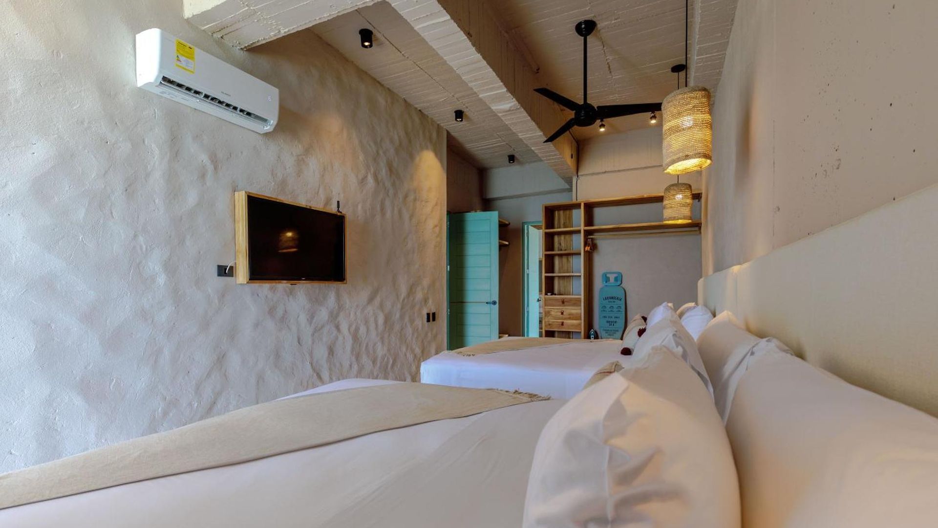 Hbe-p4 Penthouse Lujoso De 4 Frente Al Mar Con Wifi Apartamento *